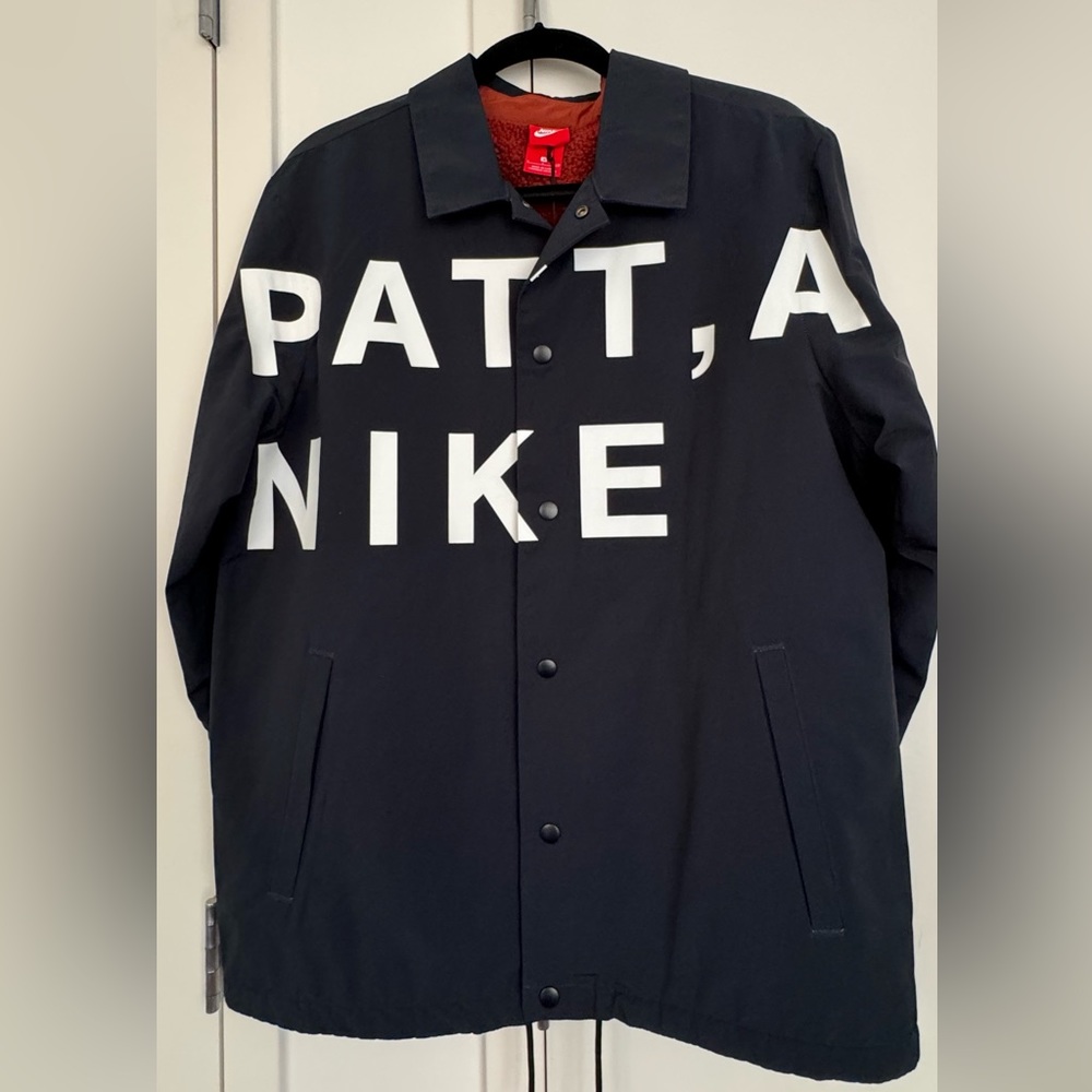PATTA x NIKE NSW Coaches Jacket Dark Obsidian BNWT RARE SIZE